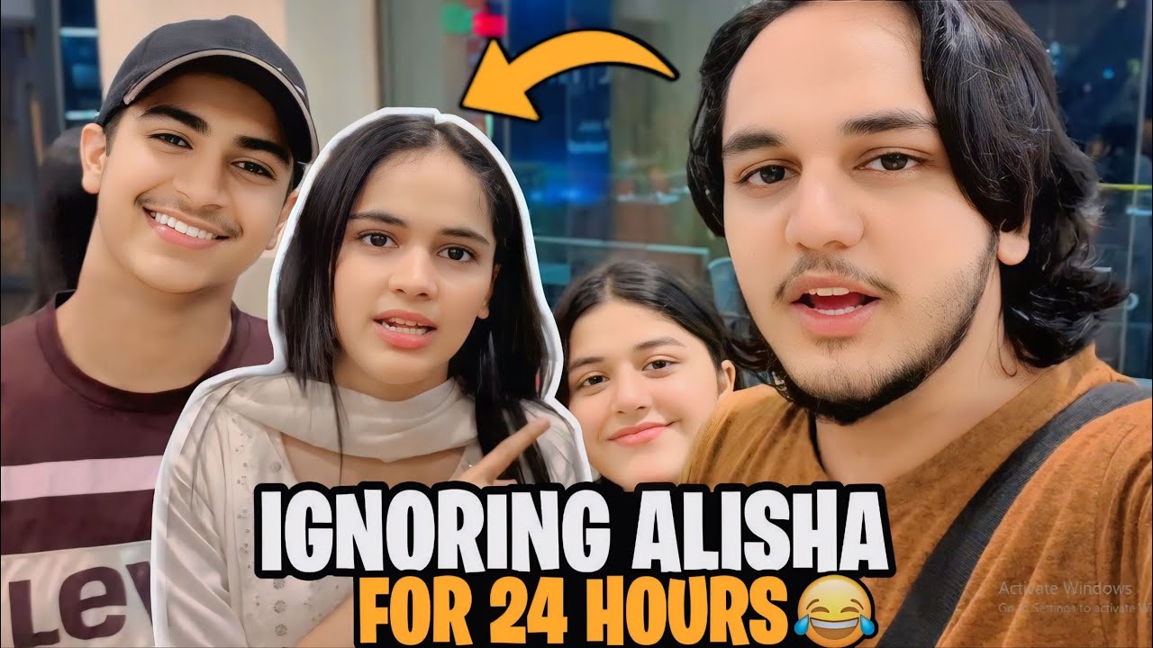 IGNORING ALISHA FOR 24HRS // MOST DEMANDING VLOG