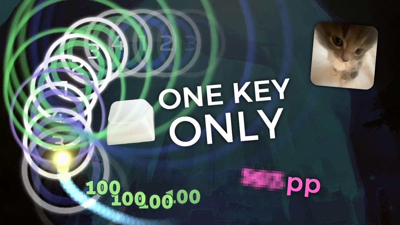 I forced osu! pros to ONLY singletap (feat. Aricin)