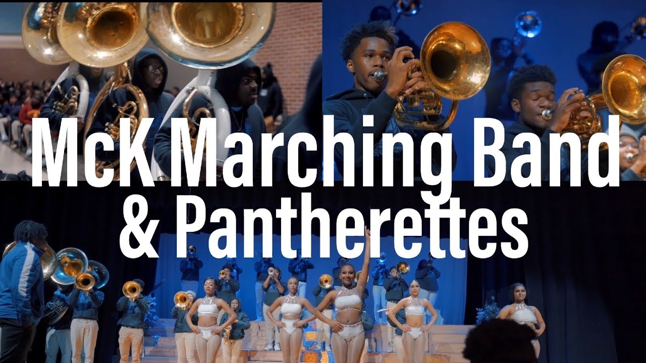 T4 Visuals | McKinley High Marching Band & Pantherettes @ McK Middle 2023