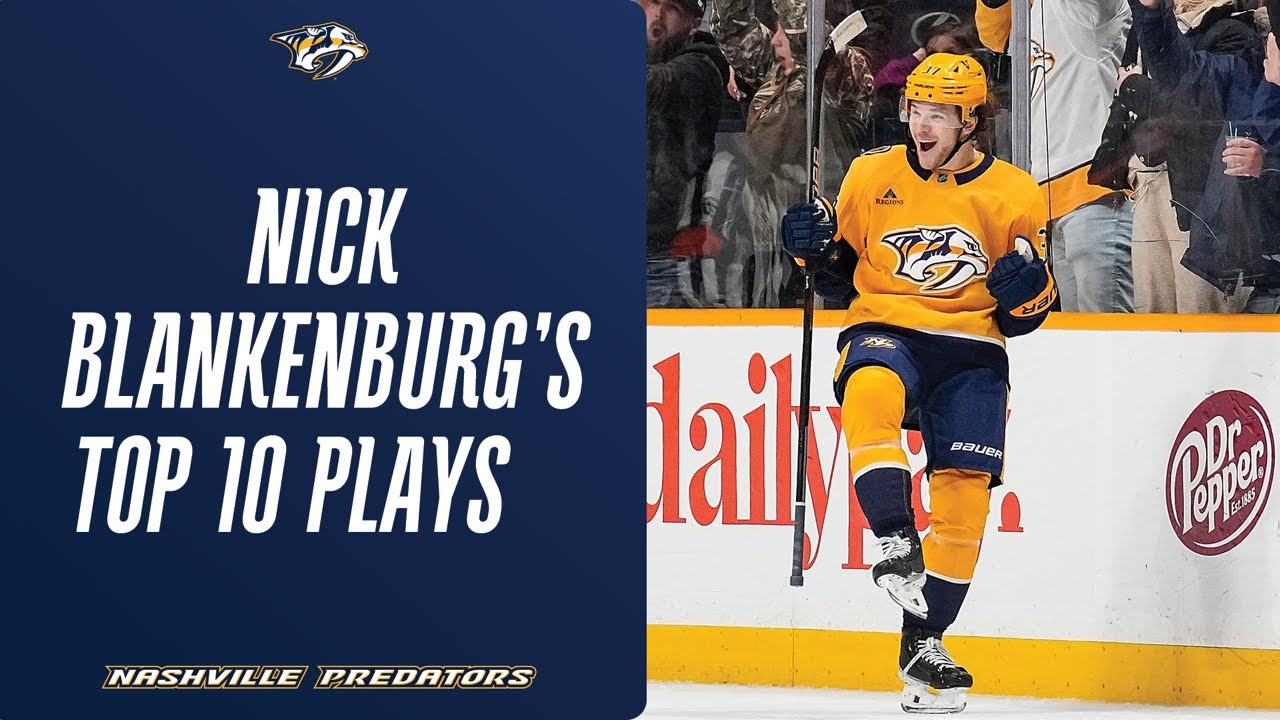 TOP 10: Replaying Nick Blankenburg's Top 10 Plays From 24-25 Season