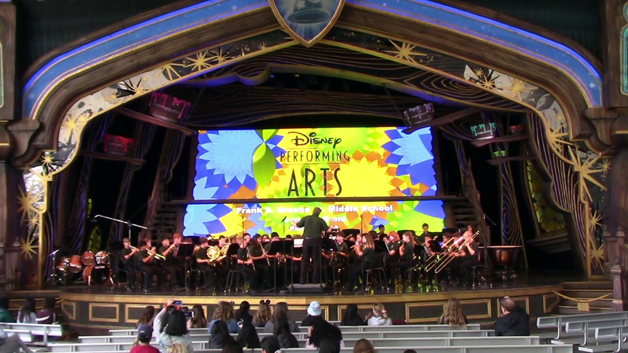 Greene Middle School Concert Band - Disneyland Performance 2019