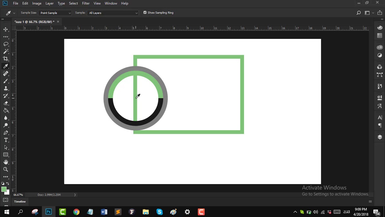 Դաս 1.  Adobe Photoshop Creative Cloud 2018