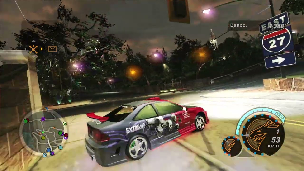 Testando meu novo Notebook gamer com NFS Underground 2