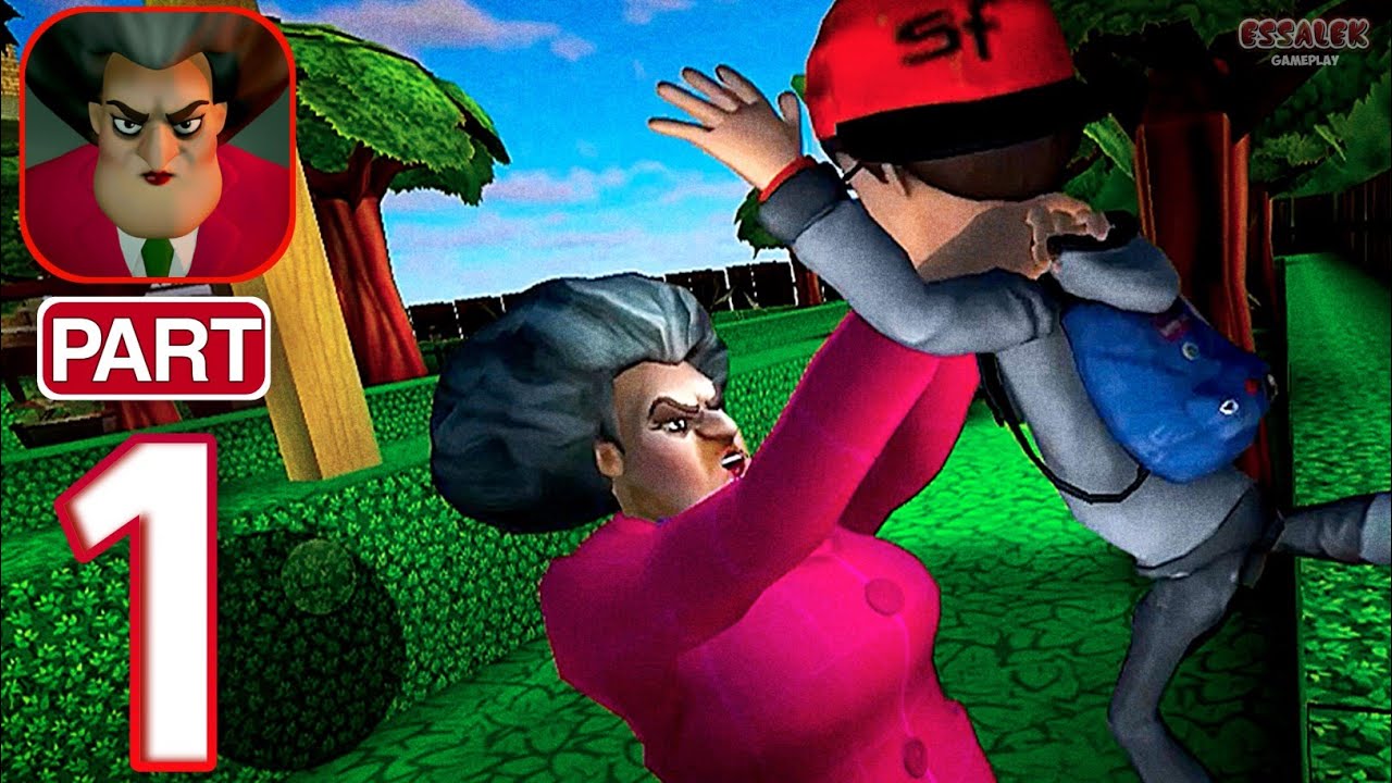Scary Teacher 3D Gameplay Walkthrough Part 1 | Pranking Miss T Full Mission! 😈🏠