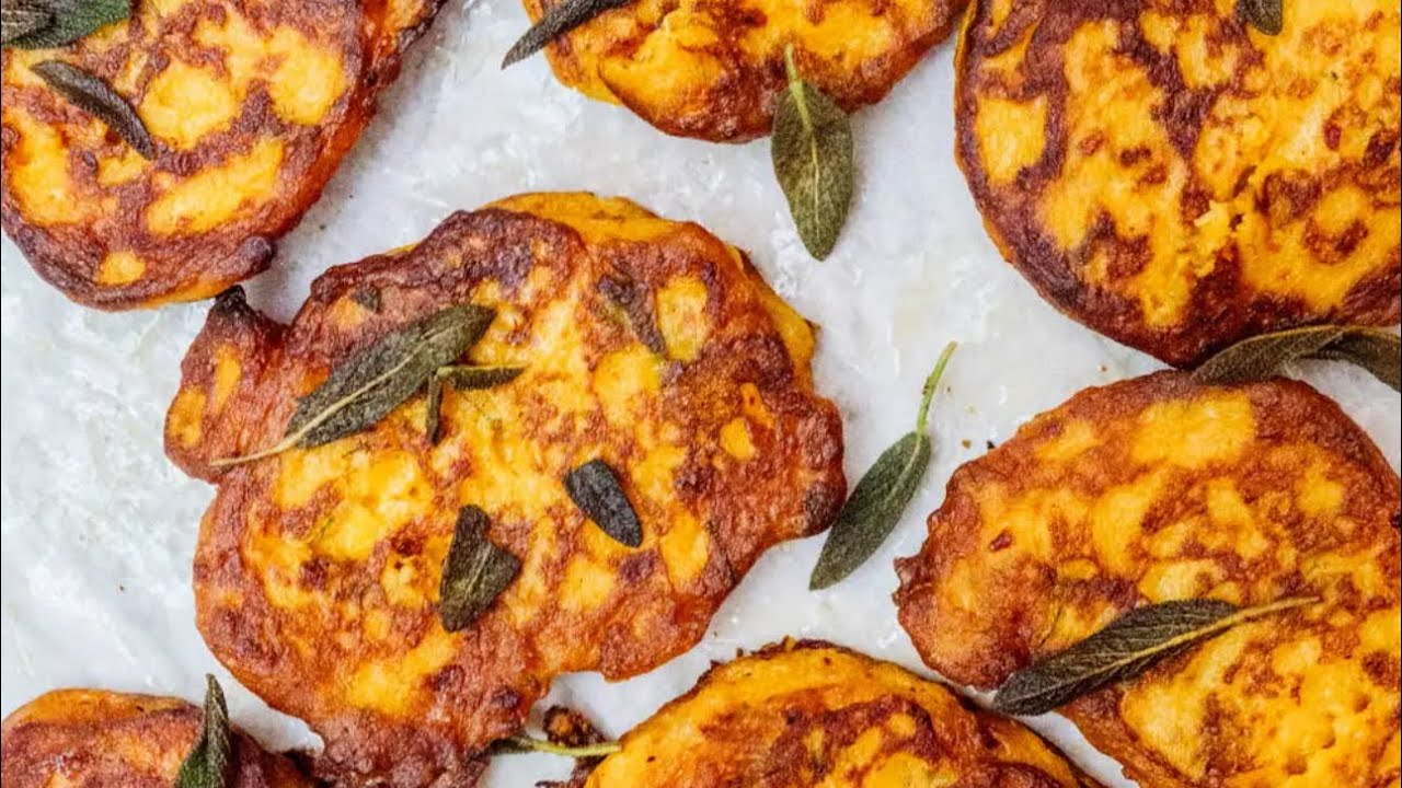 Let’s cook Pumpkin fritters!