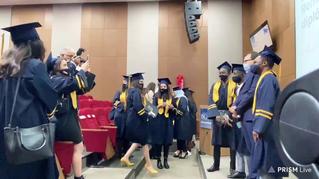 Live Cérémonie de remise des diplômes ISCAE 2020