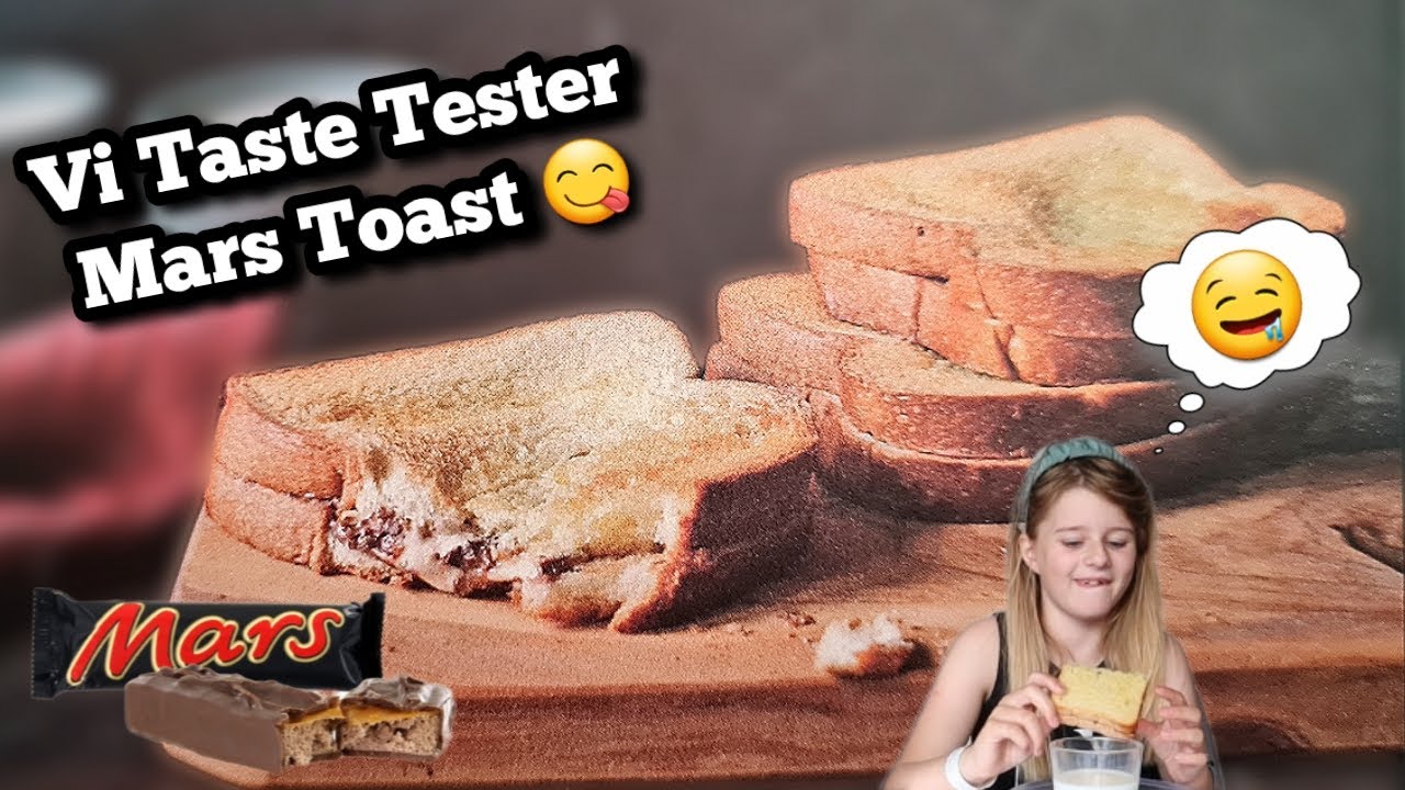 TASTE TEST! Vi Laver Mars Toast