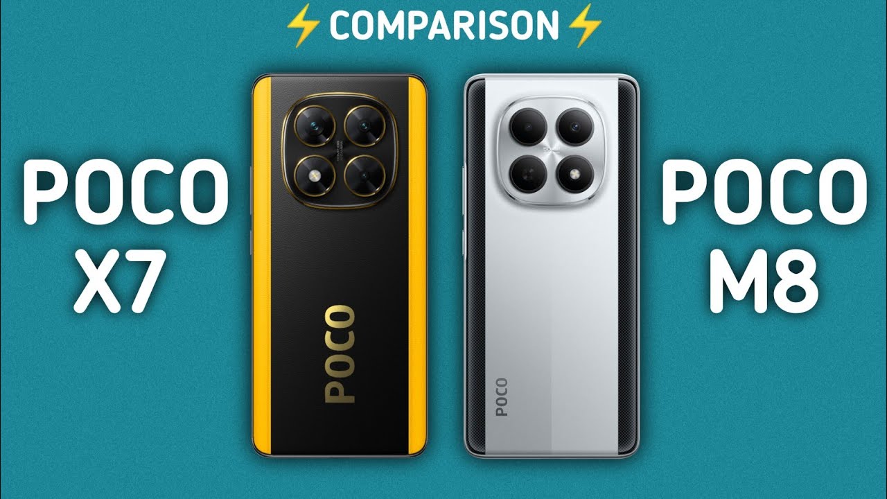 Poco X7 5G vs Poco M8 5G 💥 Budget King Comparison 2026