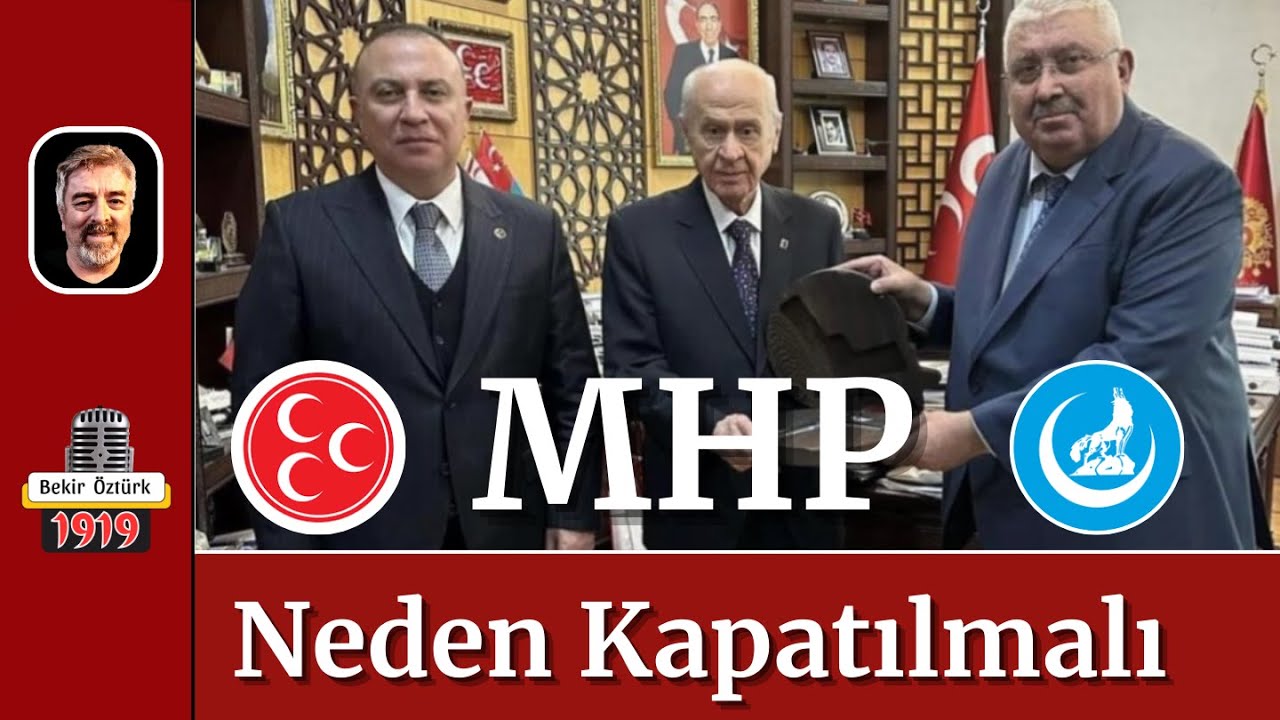 MHP ve Ülkü Ocakları Kapatılmalı!