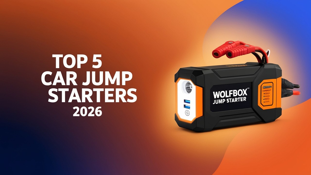 Top 5 Best Car Jump Starters 2026 &ndash; Powerful & Reliable Picks!