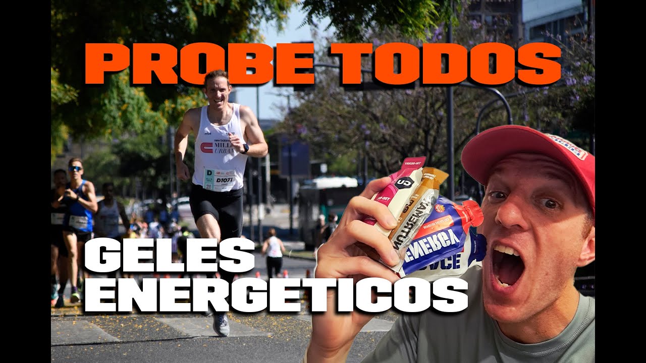 Geles Energéticos para correr ¿Funcionan o mito?