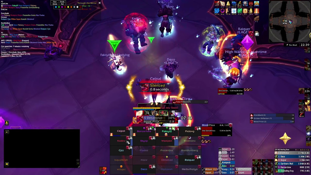 Holy Pala POV Denathrius Mythic