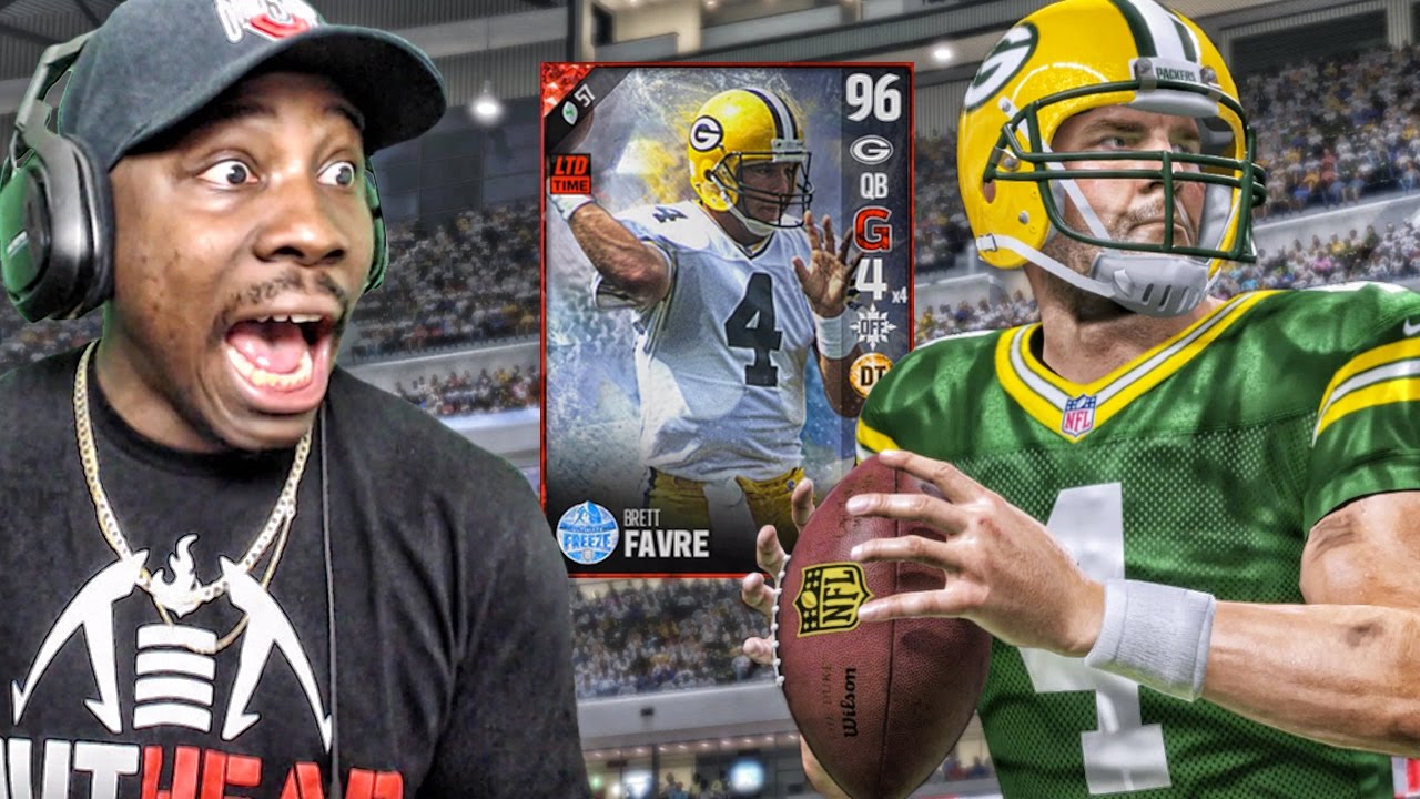 96 BRETT FAVRE IS A GUNSLINGER! Madden 17 Ultimate Team Gameplay Ep. 18
