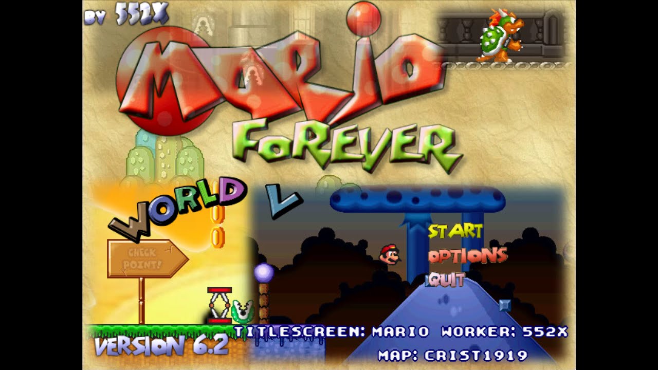Mario Forever: World V by 552x Walkthrough [HD]