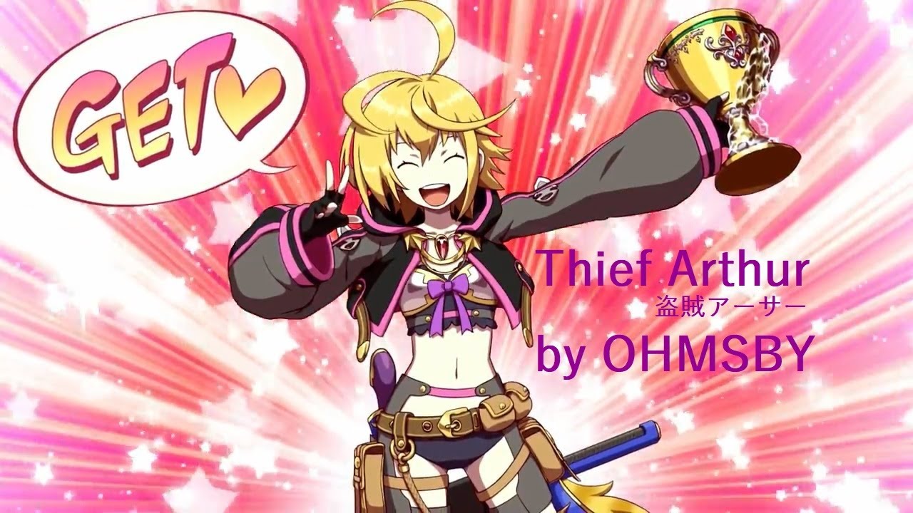 [MUGEN CHAR] Thief Arthur [ 盗賊アーサー ] from Million Arthur: Arcana Blood by OHMSBY RELEASE!