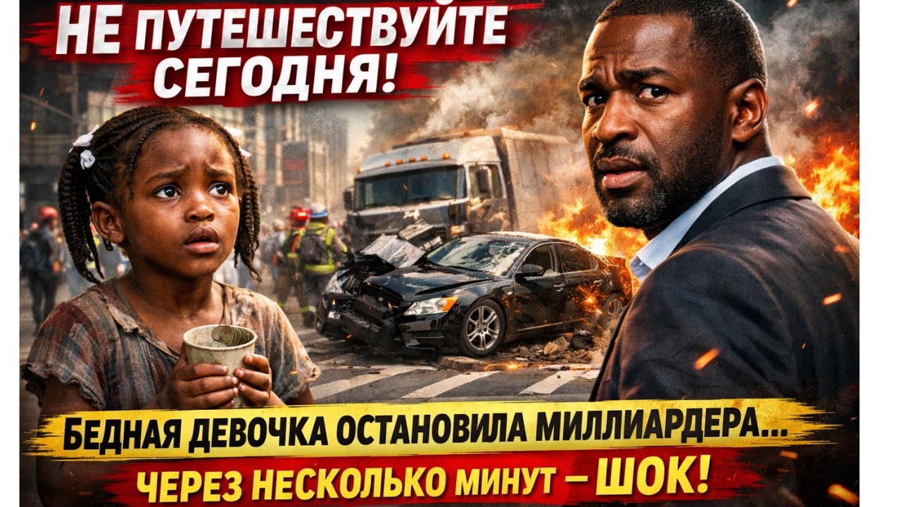 «НЕ ПУТЕШЕСТВУЙТЕ СЕГОДНЯ!» — Бедная Девочка Остановила Миллиардера… Через Несколько Минут Случилось