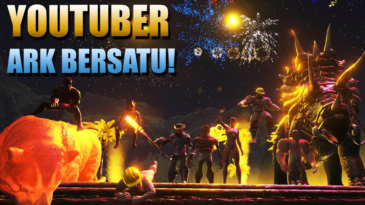PERESMIAN SERVER ARK YOUTUBER INDONESIA! - ARK SURVIVAL EVOLVED ASELOLE PT.1