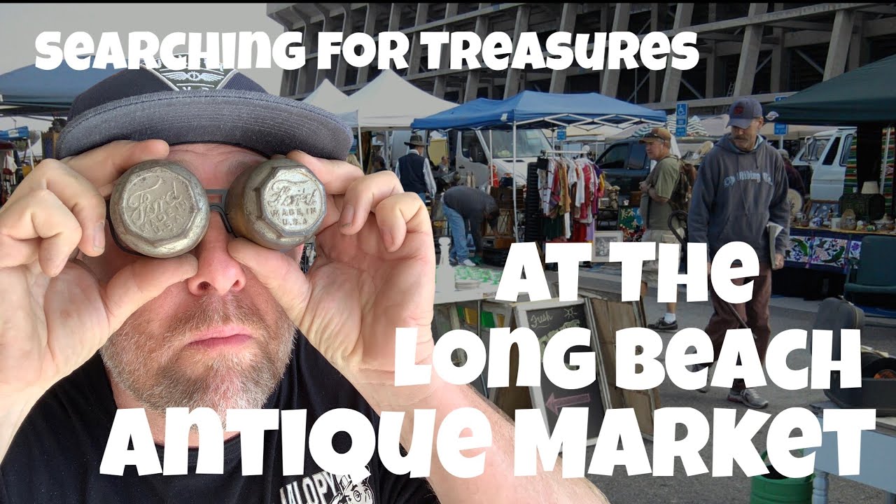 Long Beach Antique Market. Check Out my Flea Market finds.