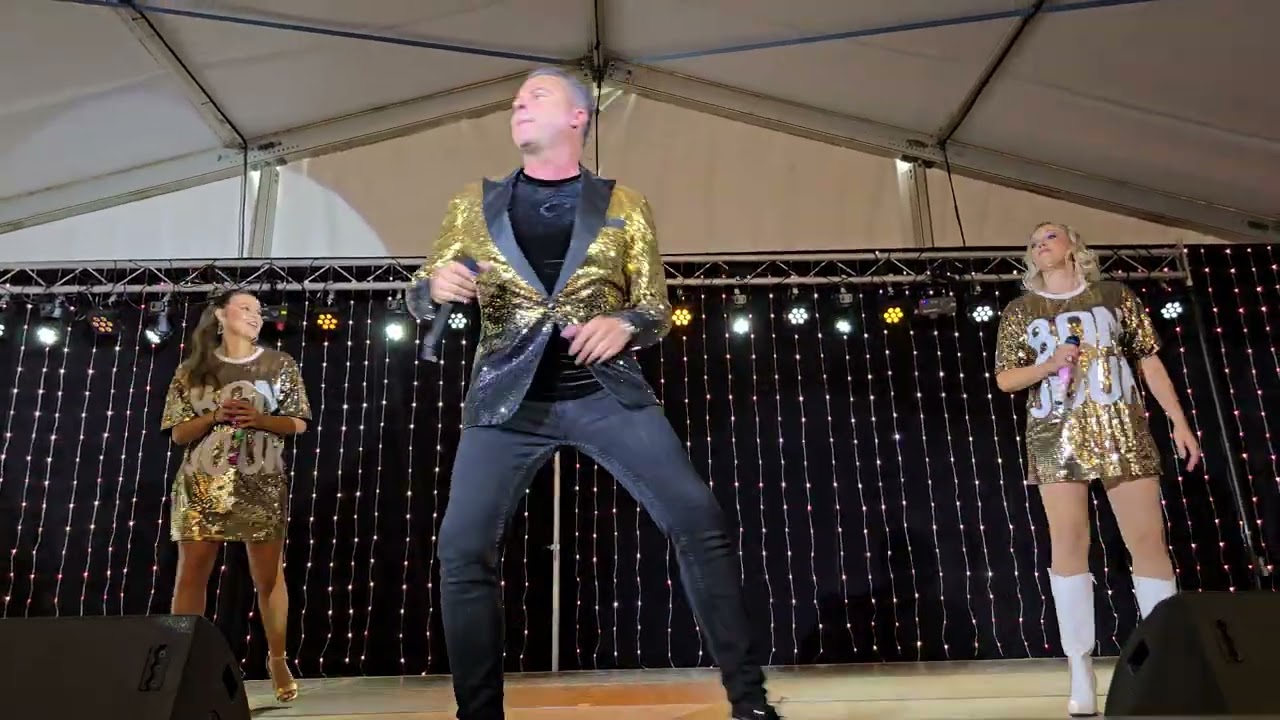 Filip,Aurélie en Kythana,Meezingfestival bij Heurne schlagert,zondag 31/08/2025