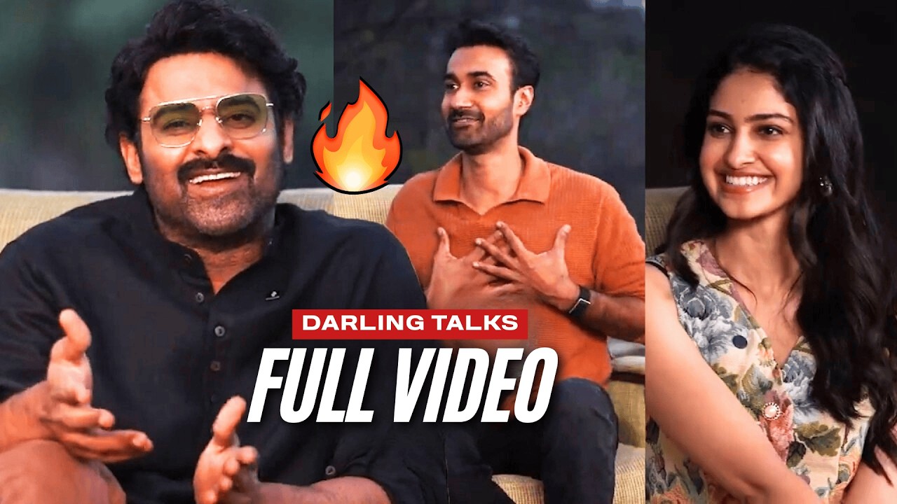 DARLING Talks Full Interview Video | Couple Friendly | Prabhas | Santosh Soban | Manasa Varanasi