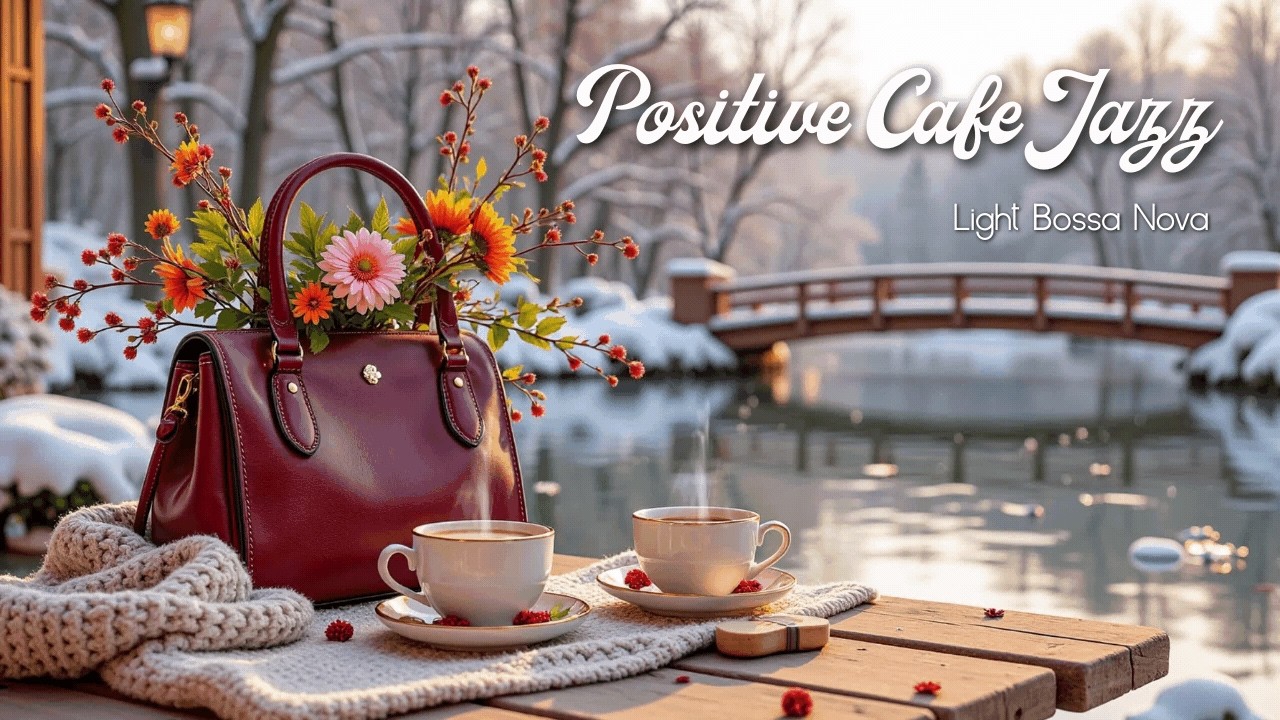 Positive Cafe Jazz 🌞 Light Bossa Nova Instrumental for Work, Study and Joyful Energy