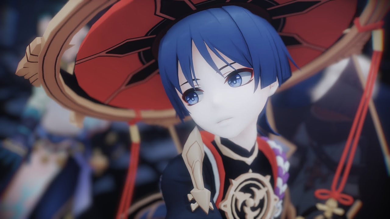 【MMD Genshin Impact】ECHO【Scaramouche・Xiao・Albedo】