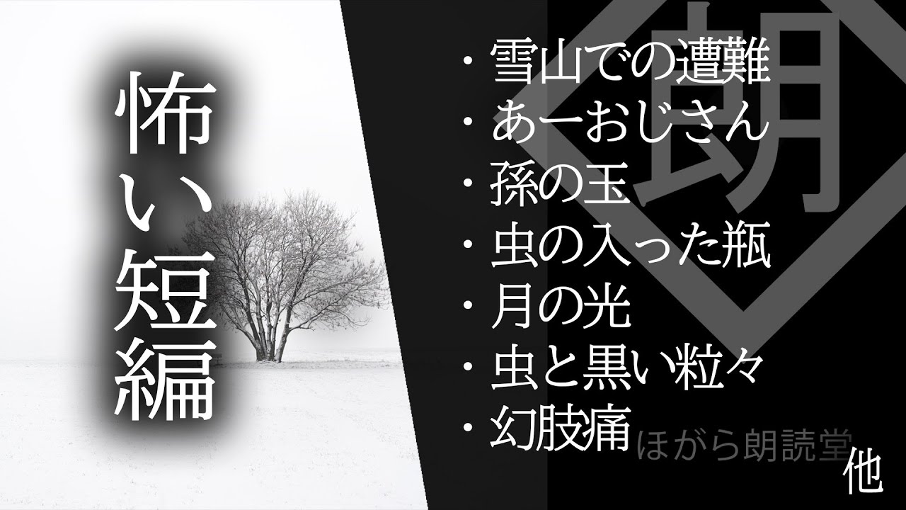 【朗読】怖い短編・雪