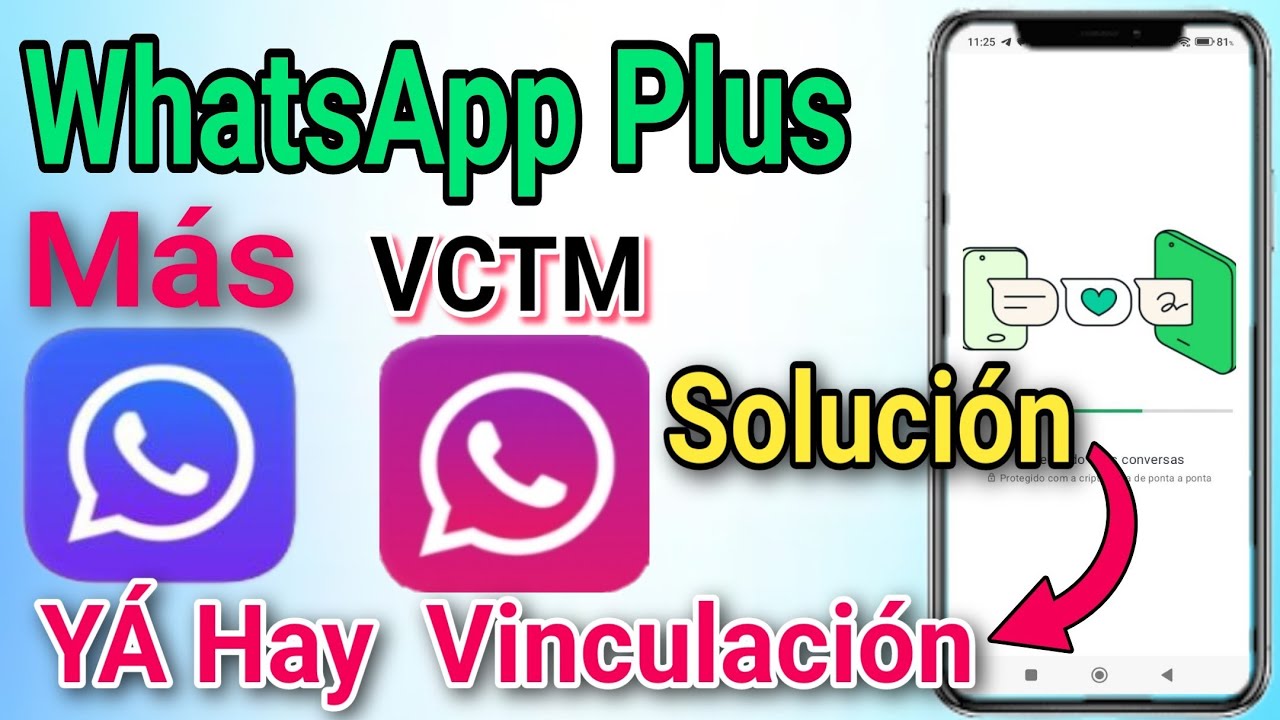 Solución para Vincular WhatsApp Plus VCTM_GB WhatsApp Más 