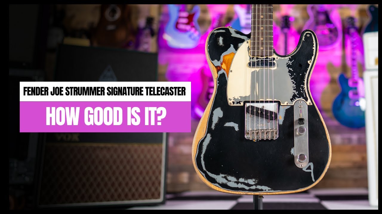 Fender Joe Strummer Signature Telecaster - Guitar Demo & Review