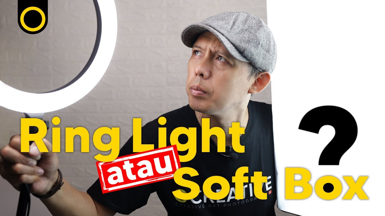 ring light vs softbox | setting lampu foto produk | foto produk dengan hp | foto produk onlineshop