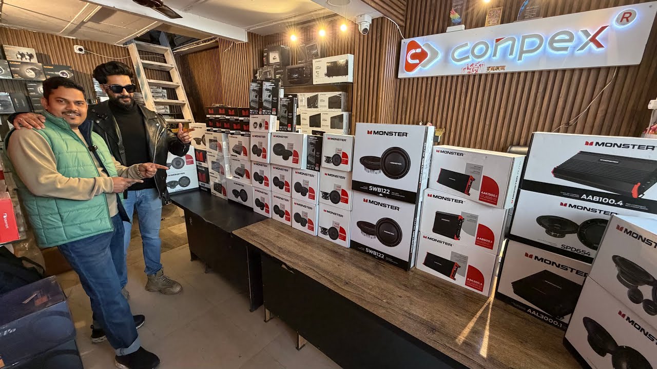 Monster Car Audio 🔊 Wholesale in Noida || Wholesale Car Accessories Shop in Noida Auto Fusion 
