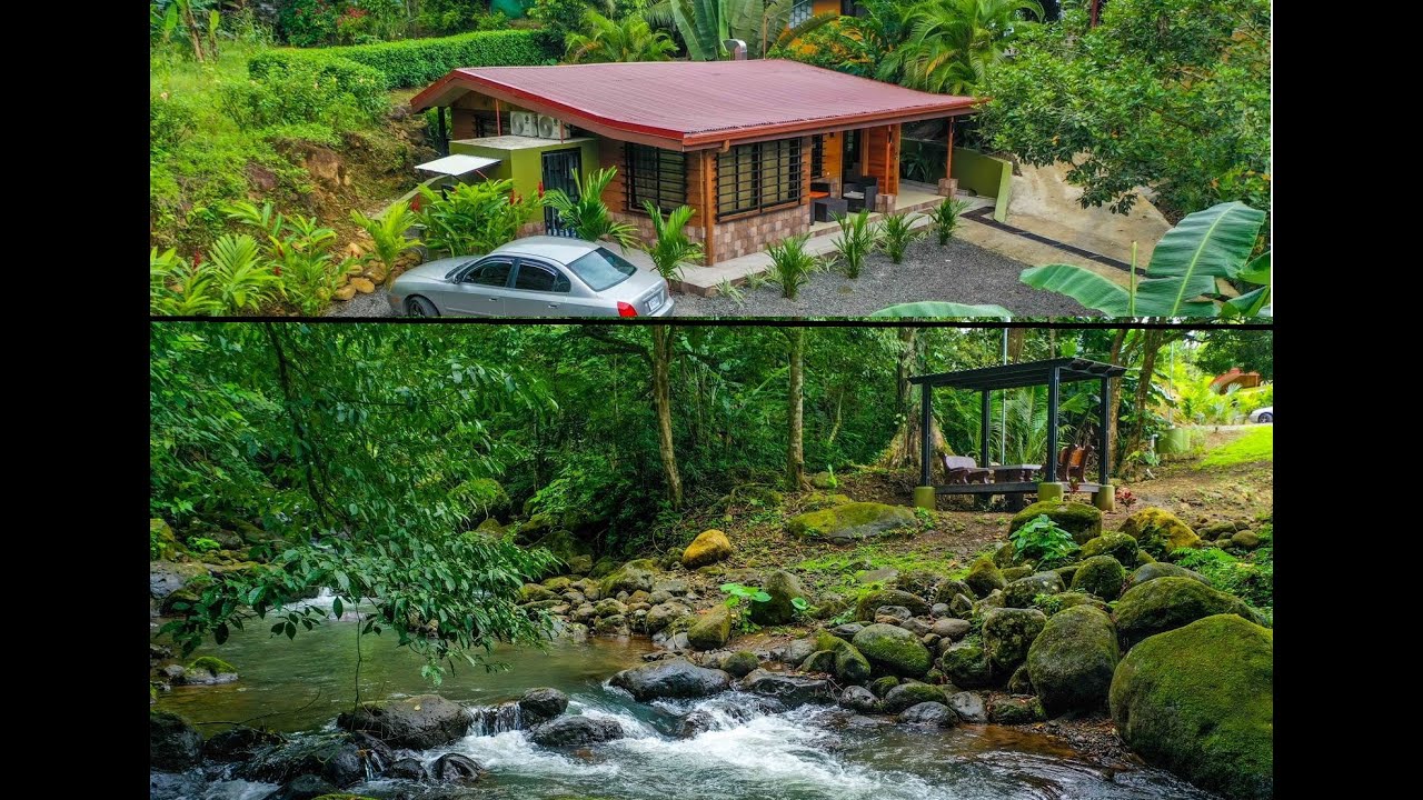 SOLD 3 Houses with Private River, Gazebo, Garage, 10 min to La Fortuna, Costa Rica