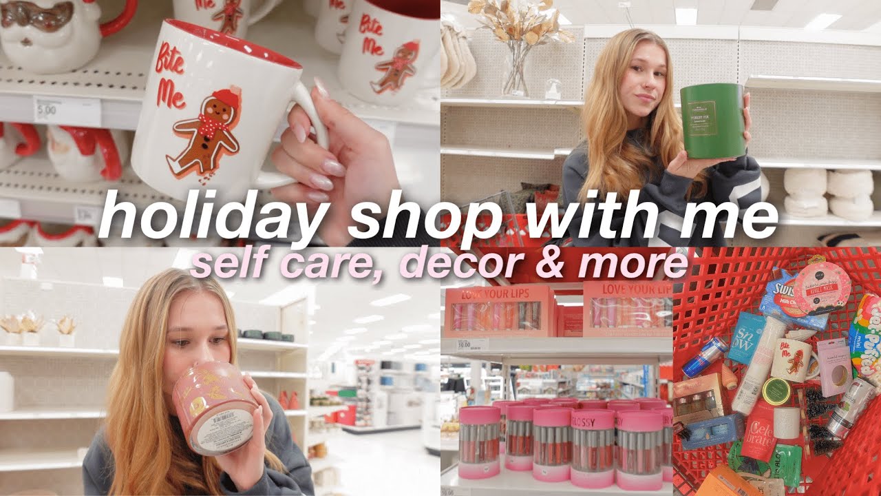HOLIDAY SHOPPING 2023 AT TARGET | self care, christmas decor & more