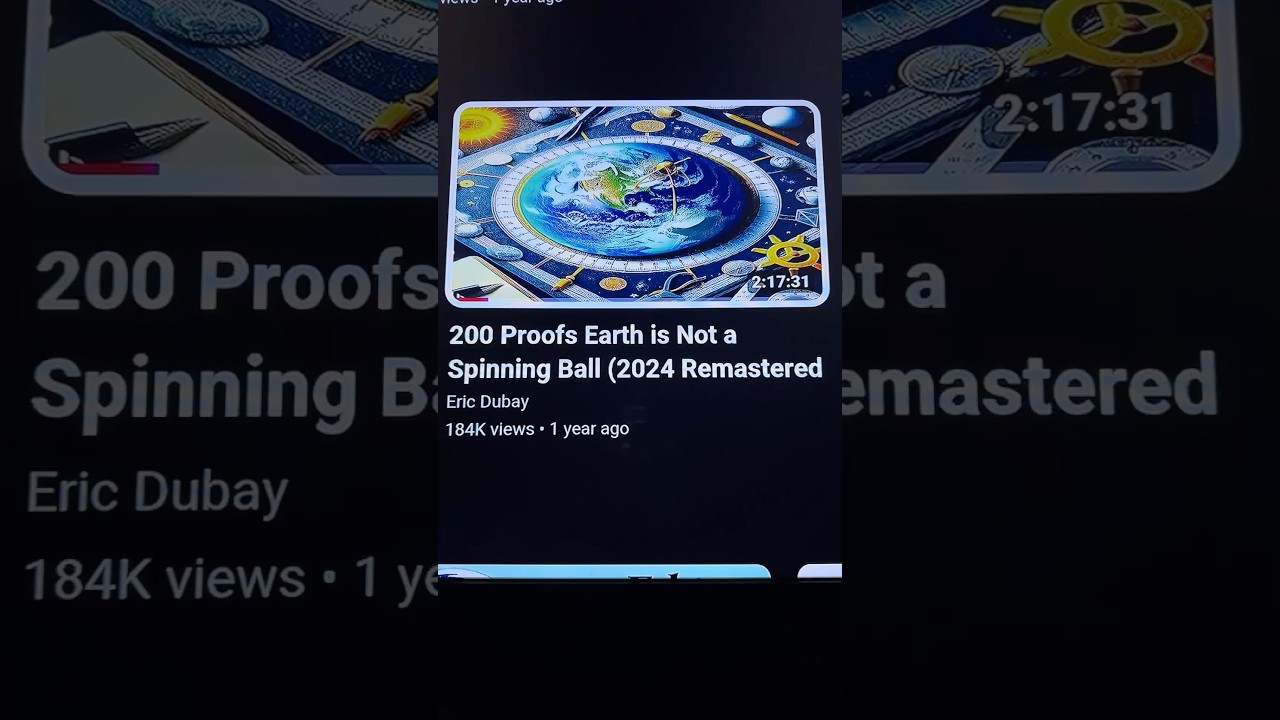 200 proofs Earth is not a Spinning Ball by Eric Dubay full video on YouTube