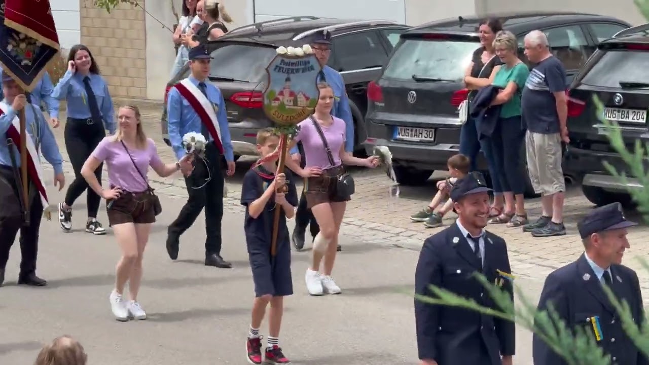 2024_06_30 Der Festumzug der Feuerwehr in Möhren.