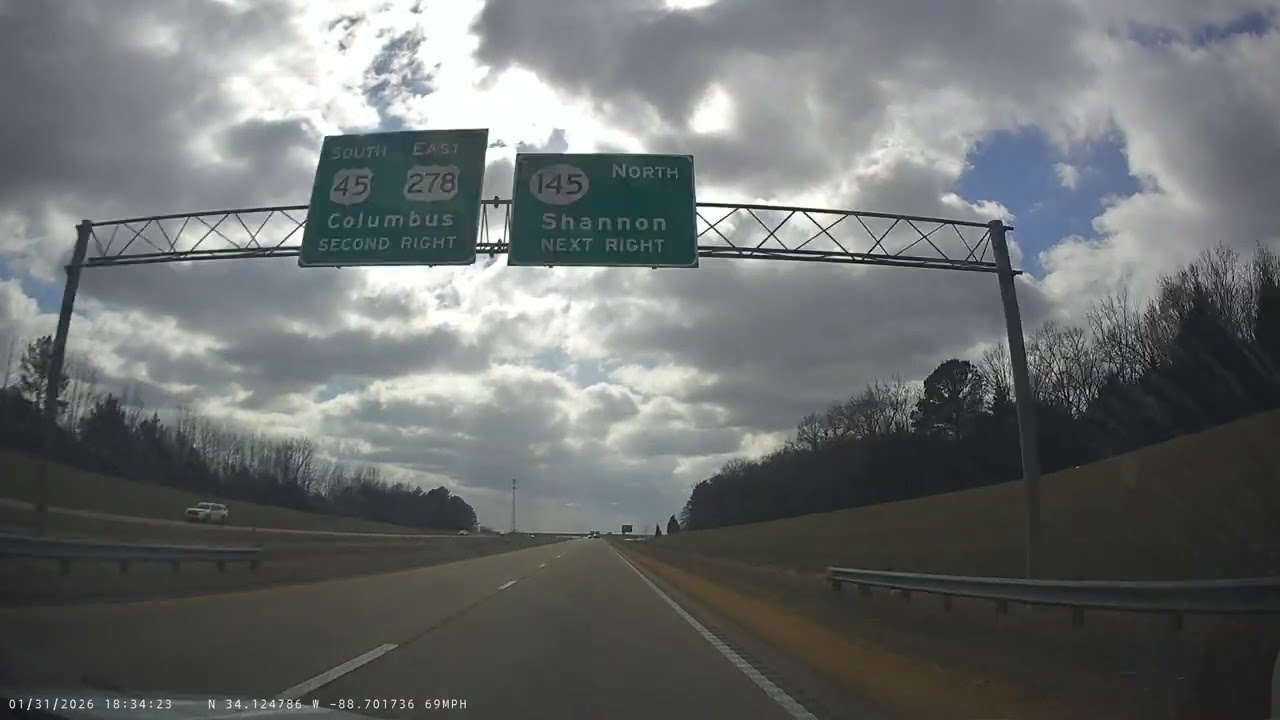 Holly Springs, MS to Brooksville, MS