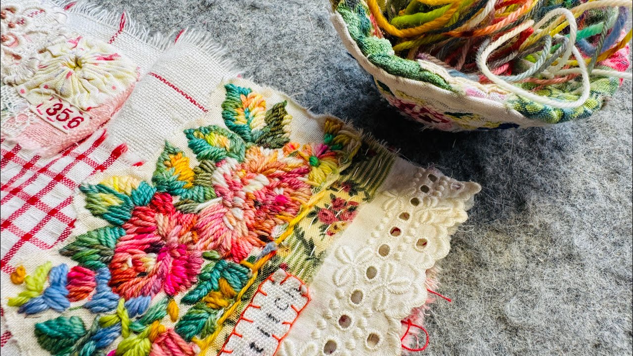 Рисование нитками — краткие фрагменты с Roxy Creations