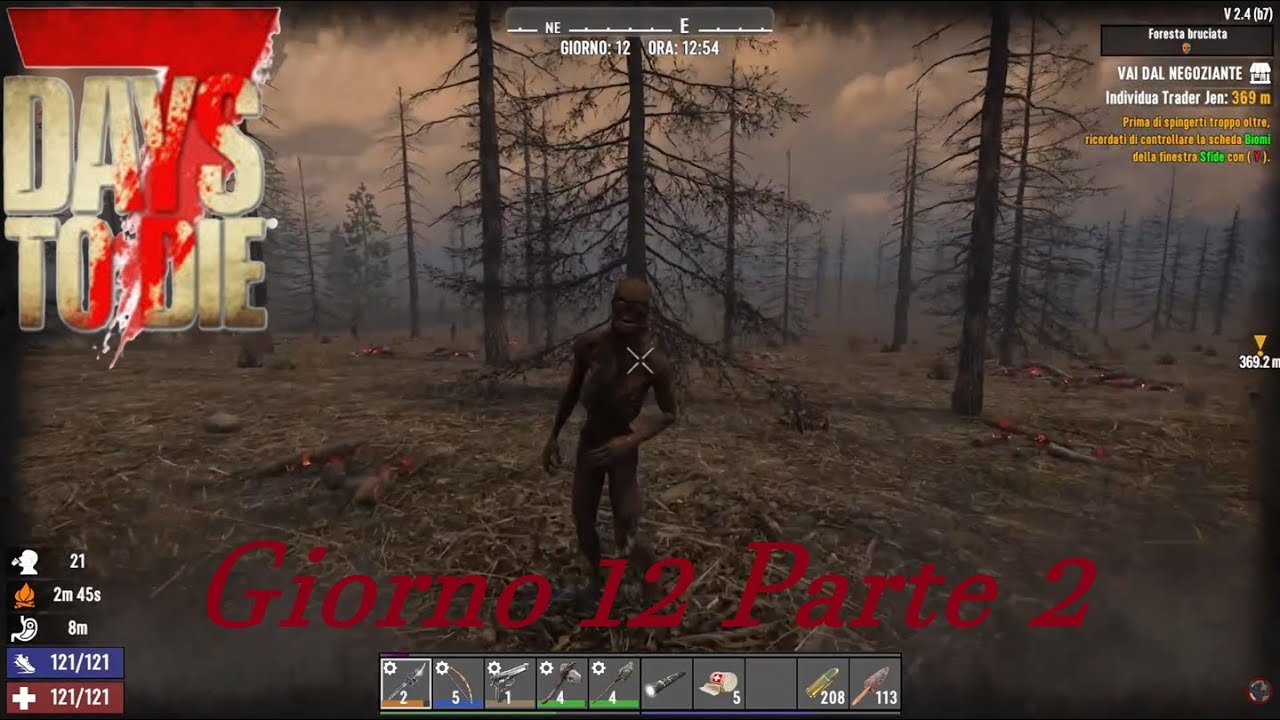 Esplorazione In Bici ! - Il Cacciatore - Giorno 12 Parte 2 - 7 Days To Die Gameplay ita 1080p