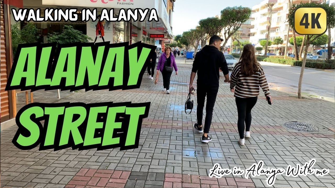Alanya - Life and walking in Alanya -  in January