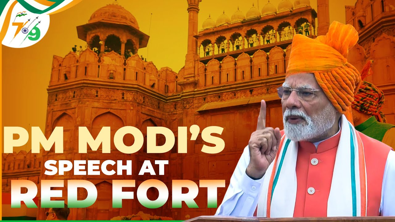 LIVE: PM Narendra Modi addresses Nation from Red Fort | Full Speech | Independence Day 2025 | India