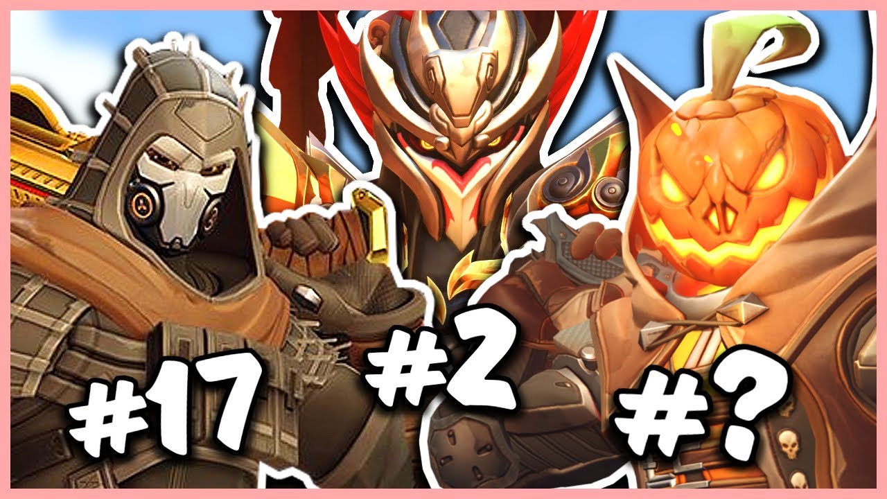 Overwatch - RANKING EVERY REAPER SKIN