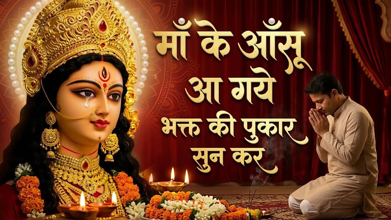 माँ के आँसू आ गए भक्त की पुकार सुनकर🙏| Emotional Durga Mata Bhajan | Mata Rani Bhajan
