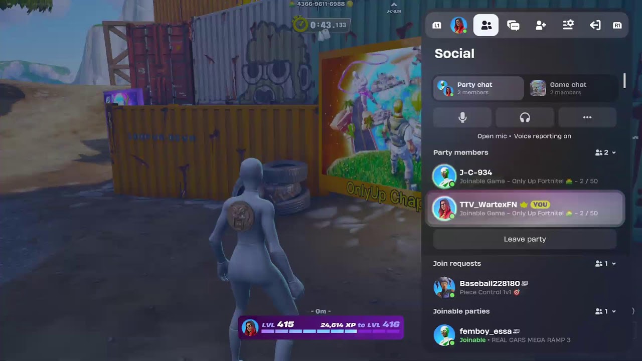 Playing only up!