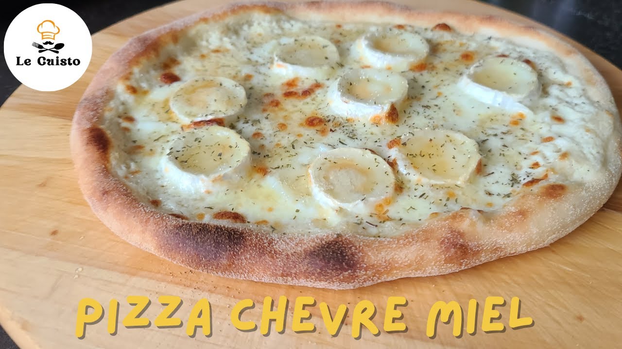 comment faire une pizza chèvre miel