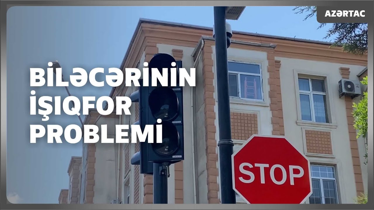 Biləcəri qəsəbəsində işıqfor problemi