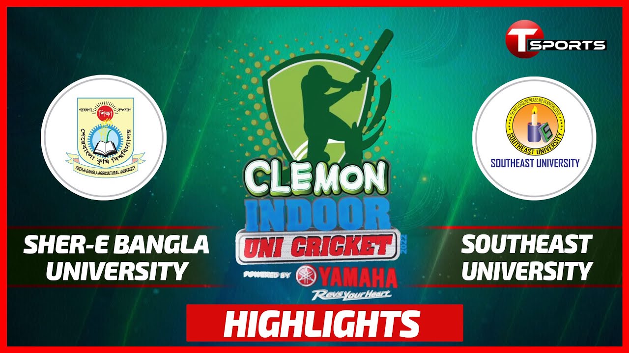 Extended Highlights | Sher-E-Bangla University VS Southeast University | Clemon Indoor Uni Cricket