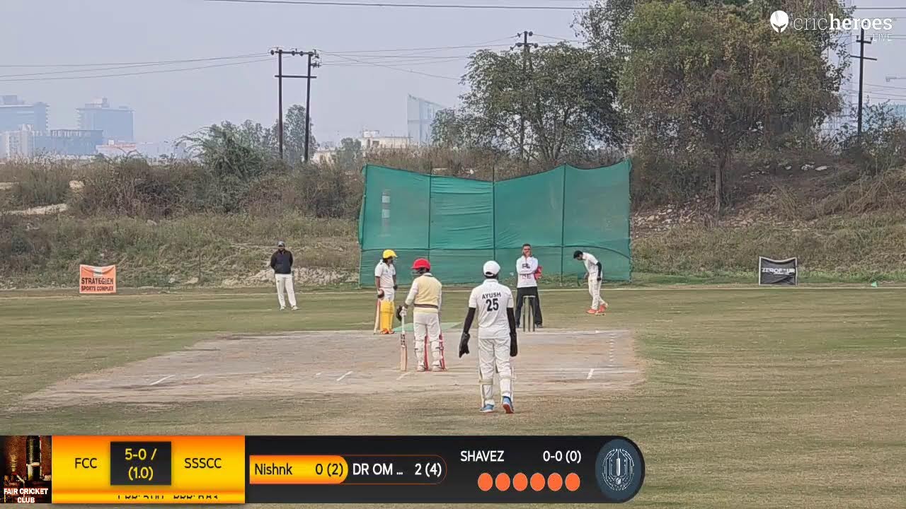 SSCC (Silicon Sentinels Cricket Club) vs FAIR CRICKET CLUB live cricket match | WEEKEND PINK BALL BL