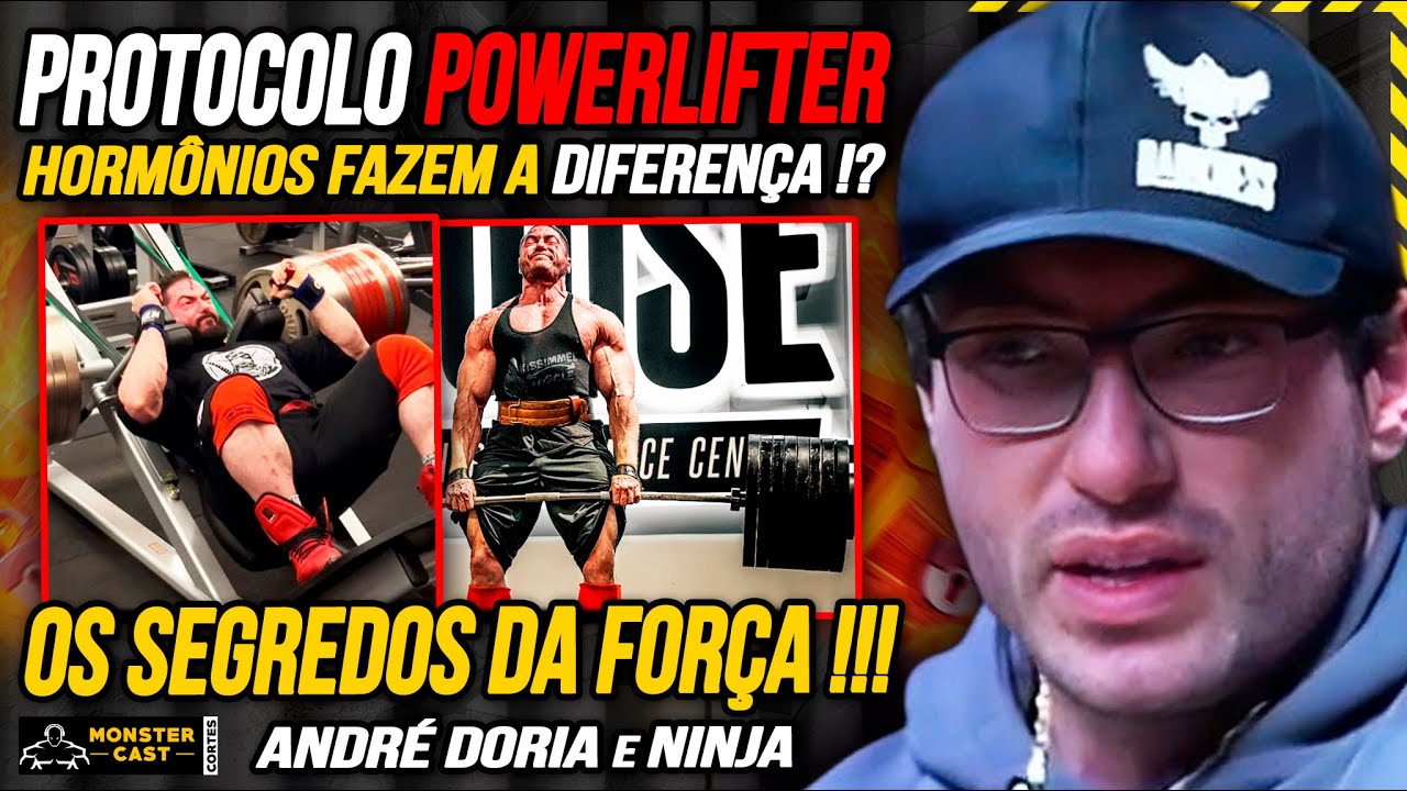 NINJA REVELOU OS SEGREDOS DA FORÇA ! HORMÔNIOS MUDAM TUDO !? | ANDRÉ DORIA & NINJA