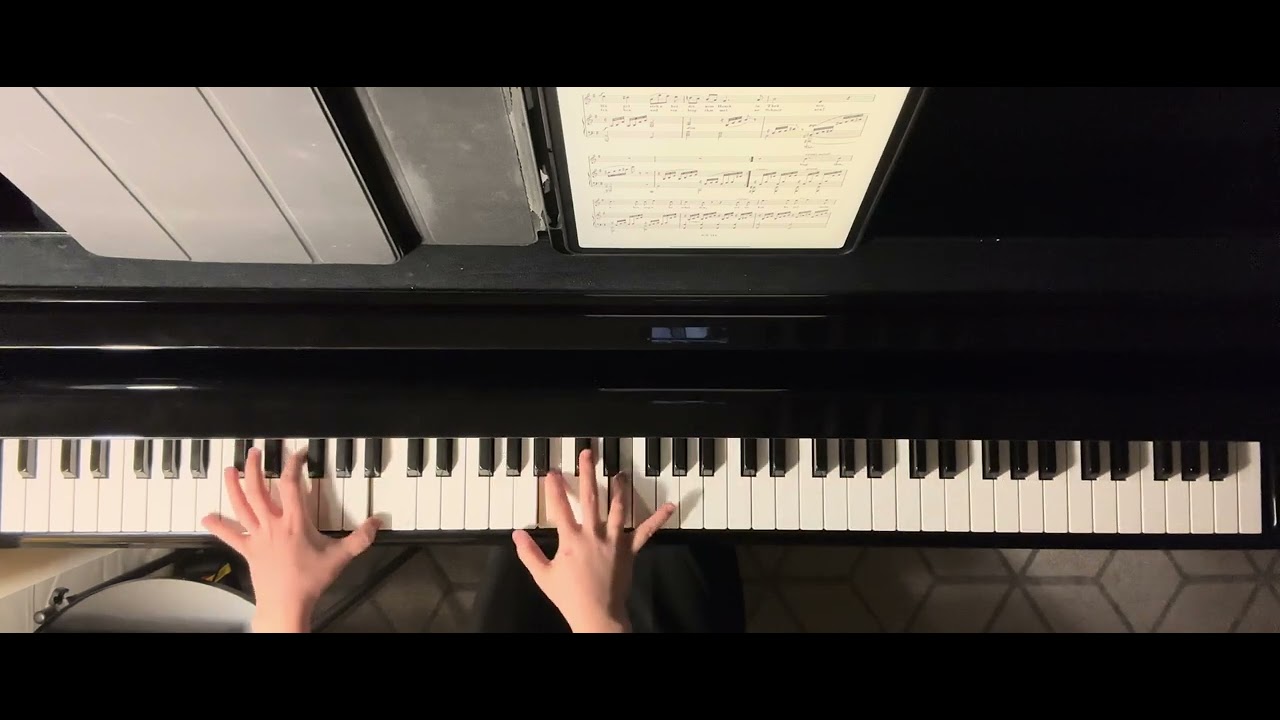[독일가곡] F. Mendelssohn - Suleika, op.34, no.4 in B♭(피아노반주 • piano accompaniment)