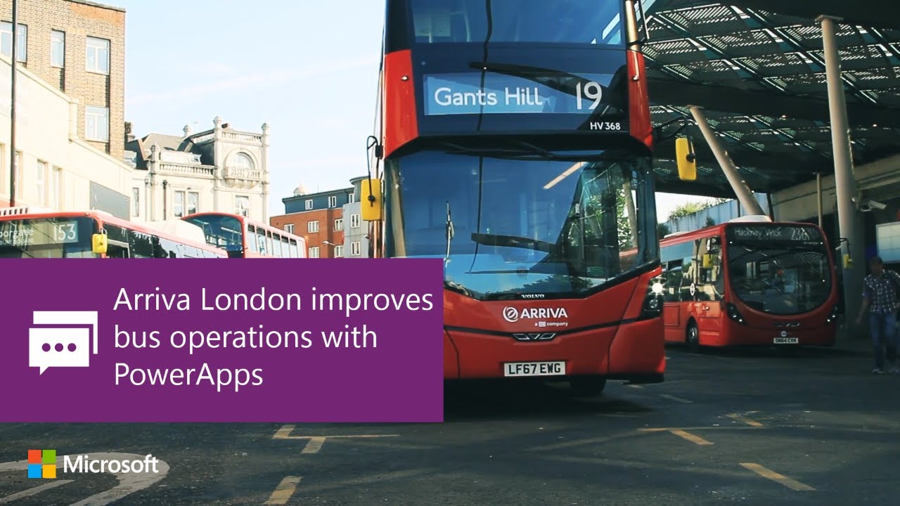 Arriva London improves bus operations with PowerApps